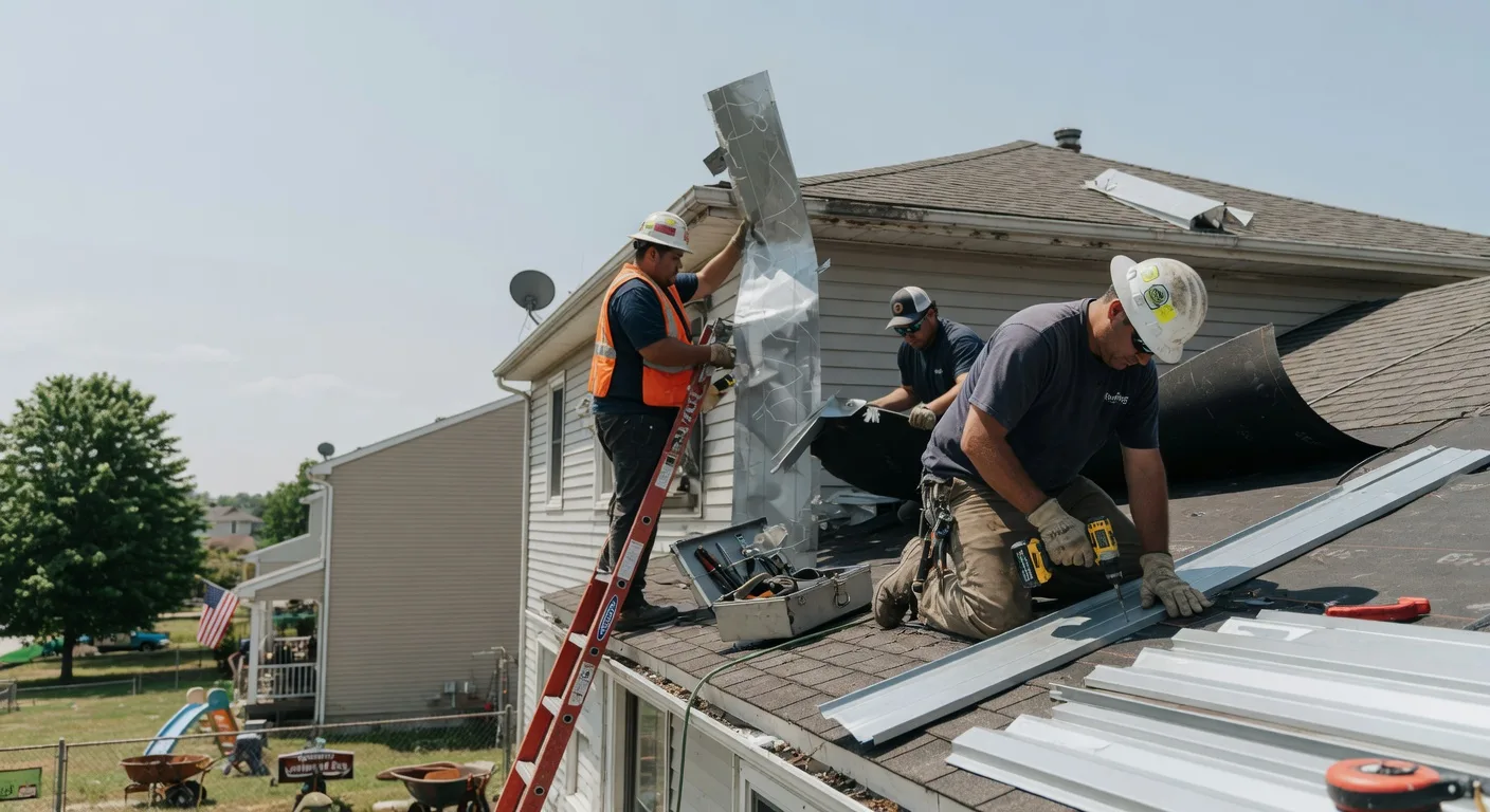 Metal Roofing Installation in Des Lacs, ND near me
